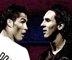 yapboz Cristiano Ronaldo vs Lionel Messi